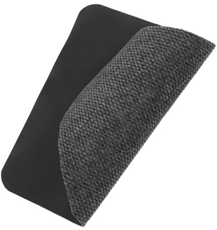 SEWACC Urinal Floor Mats for Men Dark Grey Non Slip Backing Washable Urinal Pads for Commercial Use Absorbent and Easy to Clean Protects Floors From Urine Damage