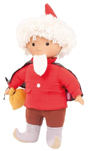 Götz 2591329 Sandmann Pure Süße Träume Puppe in rot mit Schlummerlicht und Sound – 37 cm große Weichkörperpuppe geeignet für Kinder ab 18 Monaten