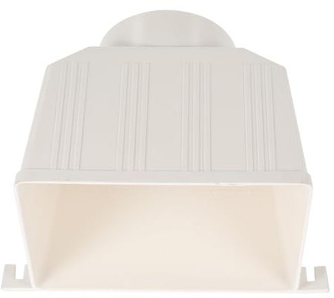 VILLCASE Adattatore per Scarico Pluviale PVC 110Mm, Deviatore di Pioggia Collettore a Imbuto per Grondaia, Kit per Raccolta Acqua Piovana Installazione Facile e Connessione Stagna per Uso
