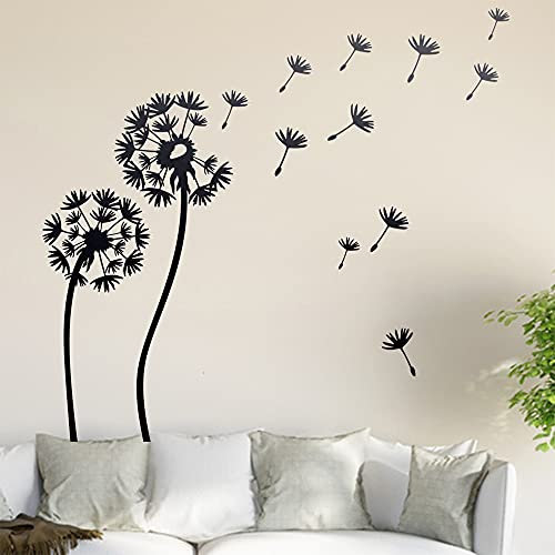 Pusteblume Set III Wandtattoo in 6 Größen - Wandaufkleber Wall Sticker - Dekoration, Küche, Wohnzimmer, Schlafzimmer, Badezimmer