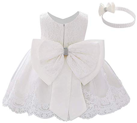 Vestido de flores para niñas recién nacidas, falda de encaje de tul, falda de encaje, boda, concurso, fiesta formal, tutú, cumpleaños, bautizo, traje para niños pequeños, vestido de noche con lazo,