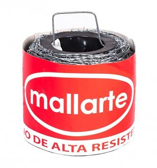 MALLARTE | Alambre de Espino Galvanizado | Alta Resistencia | Púas de 4 Puntas | Distancia entre Púas 15 cm | 100 m | Diámetro 1,6 mm