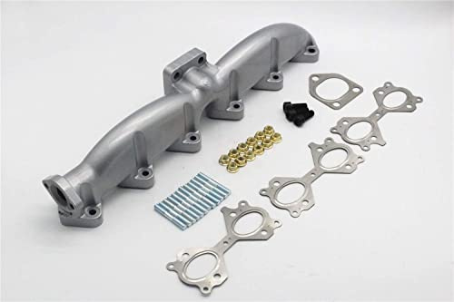 1 set SHLPDFM Kit Collettore di Scarico Adatto per BMW Ghisa E46 E39 E60 E61 E38 E65 E83 E53 3 5 7 X3 X5 11627788422,11622248166
