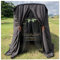 Tenda Posteriore per SUV Riparo Intimità Rifugio Idrorepellente Nero Portatile Spogliatoio per Ciclismo Toilette Doccia Dormire Spiaggia Nuoto L: W: H: 4.9ft: 4.9ft: 7.5ft 6 Pezzi Pegs