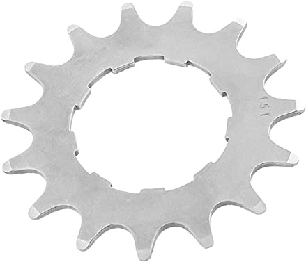Oshhni Rustproof Cog Conversion Parts 12T to 18T Freewheel Easy Installation Mountain Fixed, 15T