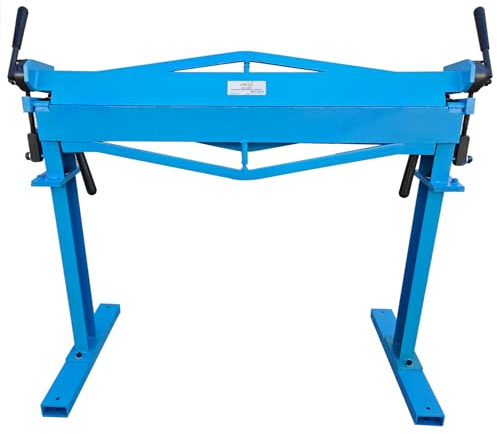 KATSU Tools Manual Sheet Metal Bending Folding Machine 40-Inch 1016mm Hand Brake Folder, 120° Bending Angle, 12 Gauge Steel Bender for Workshop Metalworking165168