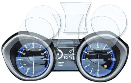 Pellicola Protettiva Tachimetro Per TMAX 530 Per DX Per SX 2017-2018 Per TMAX 560 Pellicola Protettiva Per Cruscotto Di Motocicletta Cruscotto Moto(2 pieces)