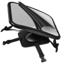 ZUNOXAZ Specchietto Retrovisore per Auto per Plastica Resistente Regolabile Facile Installazione e Sicurezza per Sedile Posteriore