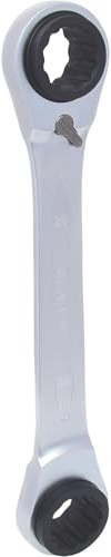 KS Tools 503.4554 4 in 1 GEARplus reversing double ratchet ring spanner, 30x32x34x36mm