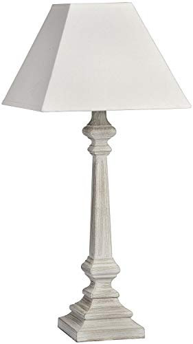 Hill 1975 Pula Table Lamp, Wood, Linen, Mixed, one
