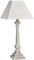 Hill 1975 Pula Table Lamp, Wood, Linen, Mixed, one