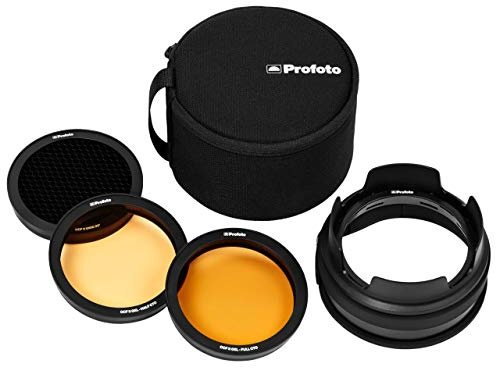 Profoto OCF II Grid and Gel Kit Light Modifier for Profoto Flashes with LED Modeling Lights, Includes OCF II Grid and Gel Holder, OCF II Grid 20-Degree, OCF II-Half CTO, and OCF II-Full CTO Gels