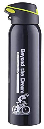 Fahrrad Trinkflasche Fahrrad Wasserflasche Radfahren Edelstahl Isolierte Wasserbecher Sport Wasserflasche Rennrad Mountainbike Fahrradbecher 500ml