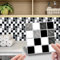 24 azulejos adhesivos de pared de vinilo de 15 x 15 cm, impermeables, PVC, autoadhesivos, para decoración de cocina, salón, baño