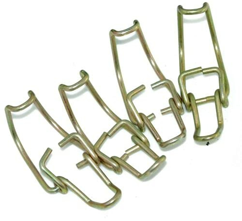 AEspares Steel Made Air Cleaner Filter Case Housing Closing Spring Clips Suitable For JCB