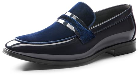Bruno Marc Mocasines Clásico Hombre para Fiesta Zapatos Vestir sin Cordones Loafers con Plantilla Extraíble Slip-on