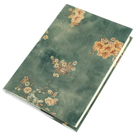 SEWACC Buchhülle Buch Abdeckung Verstellbare Notizbuchhülle Buchschutz Hülle Für Buch Format