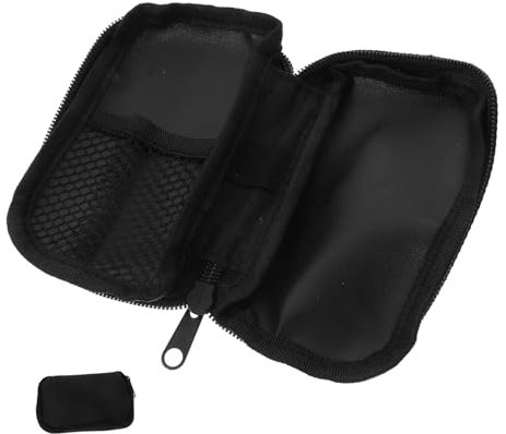 Ipetboom Blutzuckermessgerät-tasche Aus Robustem Tragbar Für Diabetes-messgeräte Aufbewahrungstasche Mit Reißverschluss Kompakt Und Langlebig Für Täglichen Gebrauch