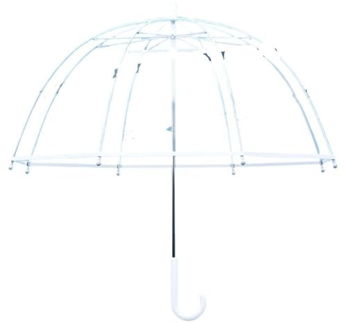QILIXIANGXUWEI Ultra -Light Transparent Long -Handle Regenschirm