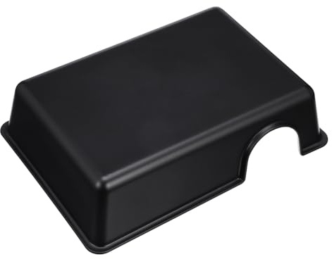 Gatuida Tana Rettili in Plastico Nero per Habitat Rettile Funzione Decorativa e Resistente alla Deformazione, per Acquari e Ambienti Domestici