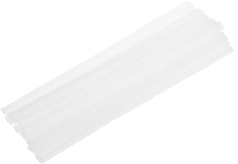 QUARKZMAN 15PCS Barrette Di Saldatura Plastica Bianche 9.5mm x 200mm HDPE | Nastro Piatto, Per Riparazione Serbatoi Acqua Bancali Carrelli Elevatori Bidoni Della Spazzatura, 0.4inch x 8inch