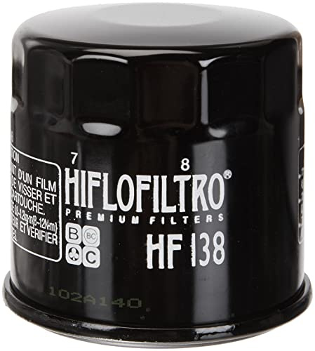 HIFLO oljefilter HF138 Suzuki, svart