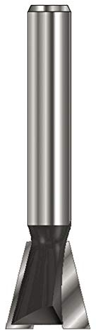 ENT 15989 Gratfräser HW, Schaft (S) 8 mm, Durchmesser (D) 22 mm, NL 22 mm, E 15°, SL 32 mm, ohne Vorschneider