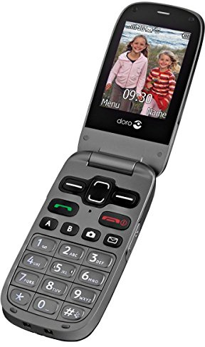 Doro PhoneEasy 621 UK Sim Free Mobile Phone - Black/Graphite