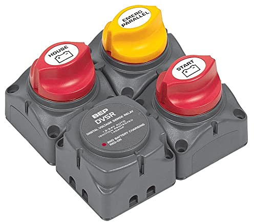 BEP Marine BEP Square Battery Distribution Cluster f/Single Engine w/Two Battery Banks