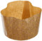 Ibili 746509 Moule à Panettone Jetables Papier Marron 20 x 20 x 12 cm
