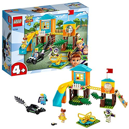 LEGO 10768 4+ Toy Story 4 Buzz and Bo Peep’s Playground Adventure with Buzz Lightyear, Bo Peep and Gabby Gabby Minifigures