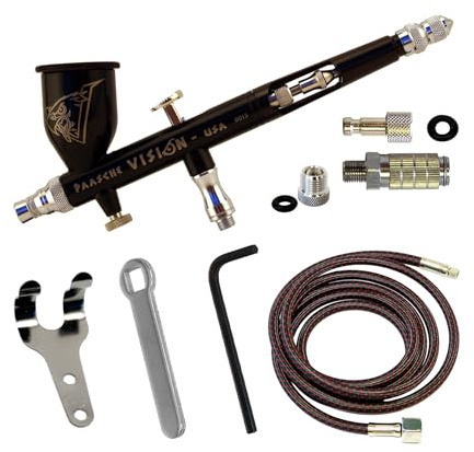 Paasche Airbrush TGX-0-191 Airbrush Set with Quick Connect
