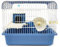 BPS BPS-1381 Hamsterkäfig mit Futternapf, Tränke, Rad, zufällige Farbe