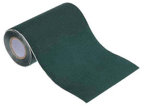 PATIKIL Césped Cinta 6 x16 FT, Auto Adhesivo Césped Artificial Seaming Cinta para Jardín Césped Juntas Interior Exterior Alfombra Estera, Verde