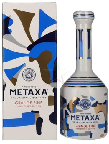 Metaxa GRANDE FINE Collector's Edition Keramikflasche 40% 0,70 lt.