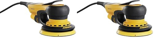 Mirka DEROS 550CV / Ponceuse excentrique avec aspiration centrale et Velcro/pour papier abrasif Ø 125mm / course 5,0mm / MID5502022 (Lot de 2)