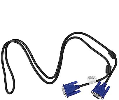 BRIGHTFUFU 2pezzi Cavo Vga Doppio Maschio Per Monitor e Proiettori e Anti-interferenze Per Notebook e Dispositivi Elettronici