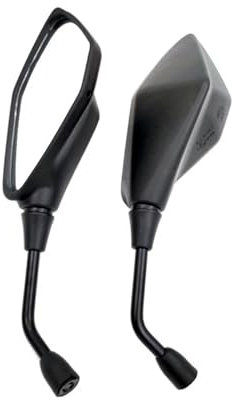 SAMWDK Lenkerendenspiegel Für Für Z650 Für Z750 Für Z800 Für Z900 2020 Für Z900RS Z1000 Motorrad-Rückspiegel 10 Mm Universal-Seitenspiegel Rückspiegel Motorrad Rückspiegel Motorrad
