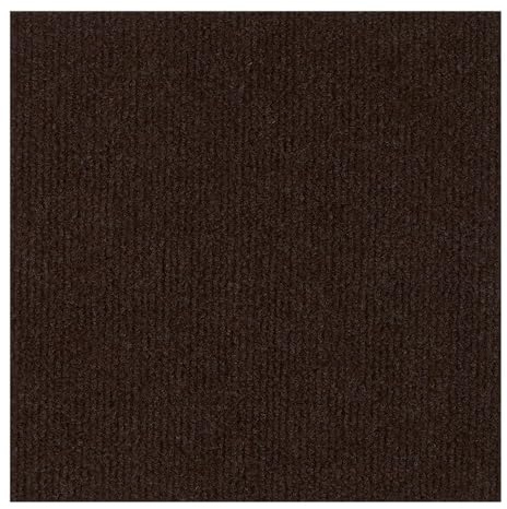 FEITAOOZ Piastrelle per Moquette, Moquette autoadesive, Adesivo Multiuso Lavabile per la casa(Dark Coffee)