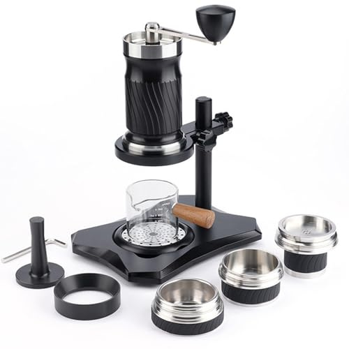 Cafetière Expresso Manuelle, Machine À Café Portable, Pression Variable De 9 À 12 Bars, Réservoir D'eau De 100 Ml, Design Amovible, Idéale Pour Le Camping, Les Voyages Et Les Activités De Plein Air