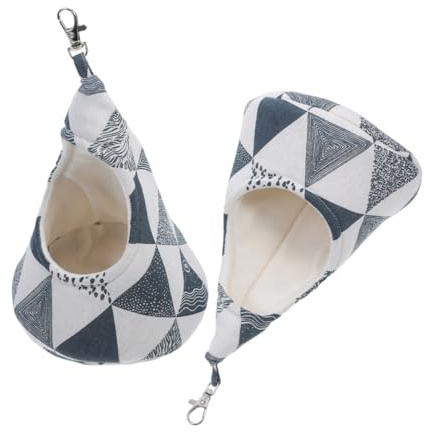 DECORNIJIA Sacchetti Porta Mollette Da Bucato Sospesi, Organizer Da Parete Misto Resistente, Borsa Portaoggetti Maniglia Per Interni Ed Esterni, Set Da 2 Pezzi Salvaspazio Per Lavanderia e Armadio