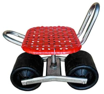 Générique Scooter De Jardin for Le Jardinage, Chariot Terrasse À 2 Roues, Pivotant 360°, for Extérieur (pelouse, Cour)
