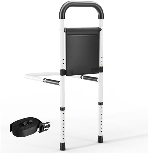 LIFERUN Barandilla Cama Adultos y Ancianos,Barrera Cama de Altura Ajustable (Extra Grande)