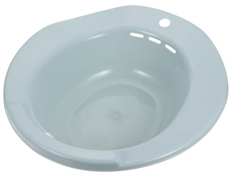 KICHOUSE Sitzbad Einsatz für Toilette aus Pp mit Hängendem Loch und Knie Freiem Design Geeignet für Schwangere und Wochenbettpflege im Haushalt