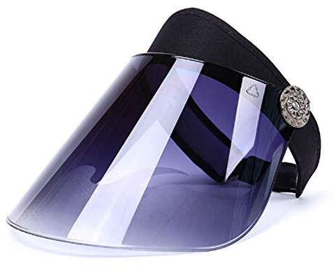iSpchen Sombrero de Protección Solar para Mujer Con Rotación de Borde de Visera de 360 ° para Golf de Ciclismo al Aire Libre