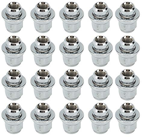 Silber Stahl Auto Felgen Reifen Muttern Fit für 2001-2016