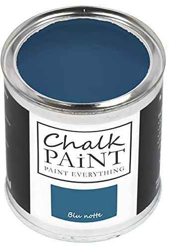 Chalk Paint Everything® Blu Notte - Sans poncer colore facilement tous les matériaux (750 ml) Produit professionnel