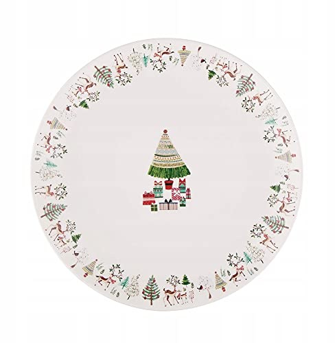 Altom Design Porzellan Teller Dessertteller Weihnachtsteller Xmas Tree 20cm