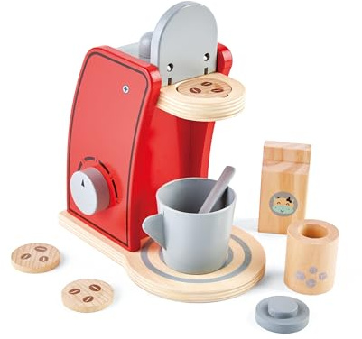 JOCCA - Mixeur Jouet en Bois avec Accessoires pour Enfants | Montessori | Accessoires pour Enfants | Plus de 2 Ans | Jouet, Cadeau Enfant Fille | Appareil électroménager Jouet