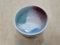 Henten Home Dessert Bowl, Stoneware Bowl Set of 4, Bowls for Snack/Ice Cream/Soup/Fruit/Sauce - 15Oz, Colourful Bowls for 4 People, Microwave and Dishwasher Safe